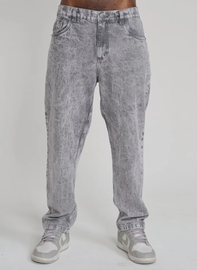 Calça Jeans Reta Mármore