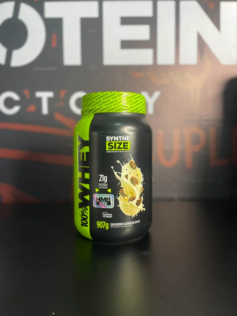 100% whey protein concentrado 907g - Synthesize